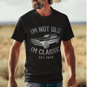 Custom Year Est Personalized Shirt for Men I'm Not Old I'm Classic Car Graphic CTM02 Custom - Printyourwear