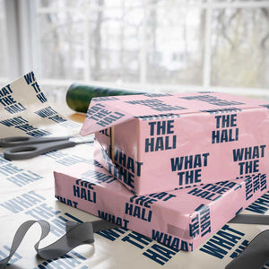 What The Hali Wrapping Paper Roll Indiana Hoosier Funny Basketball Overrated TS02 Light Pink Print Your Wear