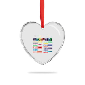 What We Learn From Black History Heart Crystal Glass Ornament African American Pride TS11 Print Your Wear