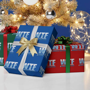 WTF Where's The Fish Wrapping Paper Roll Funny Fishing Gifts Fathers Day TS10 Print Your Wear