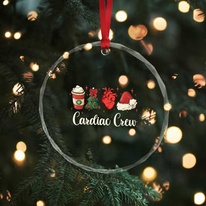 Xmas Cardiac Nurse Crystal Glass Ornament Cardiac Crew Anatomical Xmas Heart Anatomy Tree Bow TS10 Print Your Wear