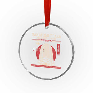 Xmas Nakatomi Plaza Crystal Glass Ornament Xmas Party 1988 Noel Vintage Japanese Style TS11 Print Your Wear