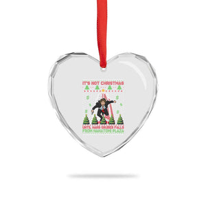 Xmas Nakatomi Plaza Heart Crystal Glass Ornament It's Not Christmas Until Hans Gruber Falls TS09 Print Your Wear