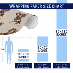 Yorkie De Mayo Wrapping Paper Roll Cinco De Mayo Dog Lover TS12 Print Your Wear