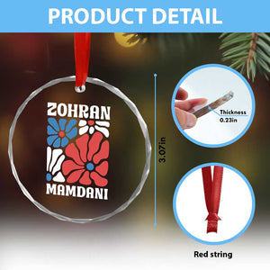Zohran Madamni We The People Crystal Glass Ornament New York City TS02 Print Your Wear