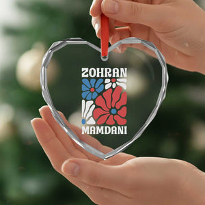 Zohran Madamni We The People Heart Crystal Glass Ornament New York City TS02 Print Your Wear