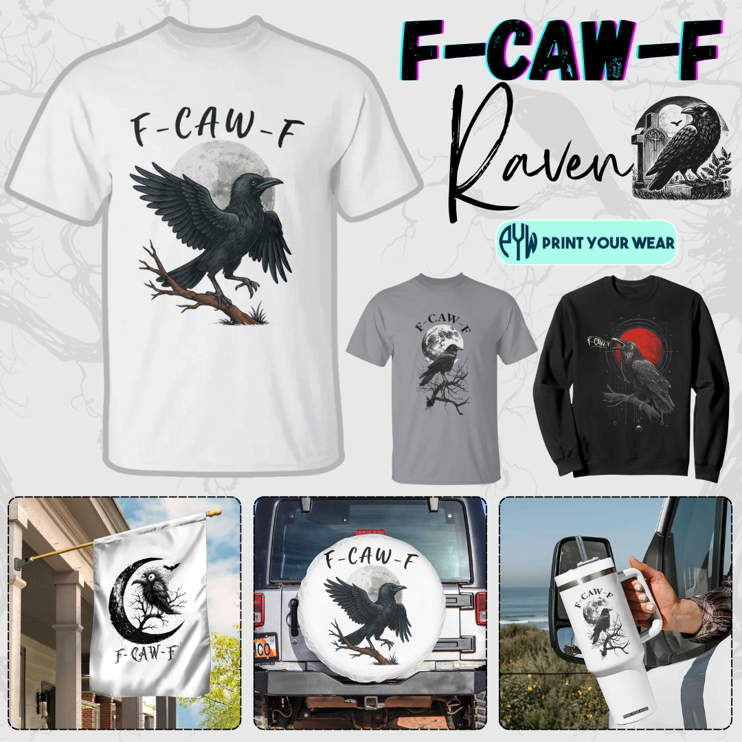 Funny F-Caw-F Raven Meme