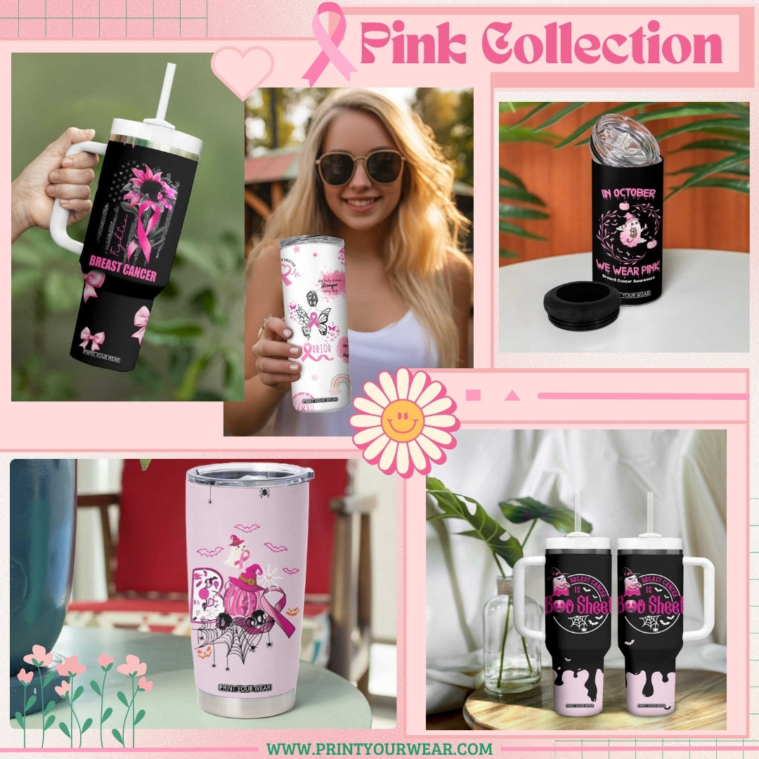 Breast Cancer Awareness Tumbler