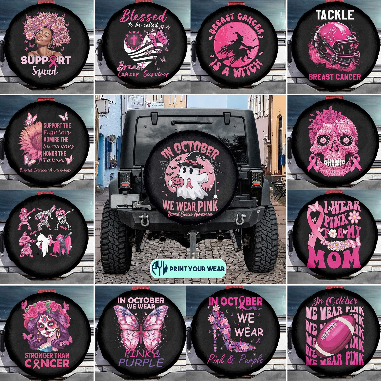 2D Spare Tire Cover