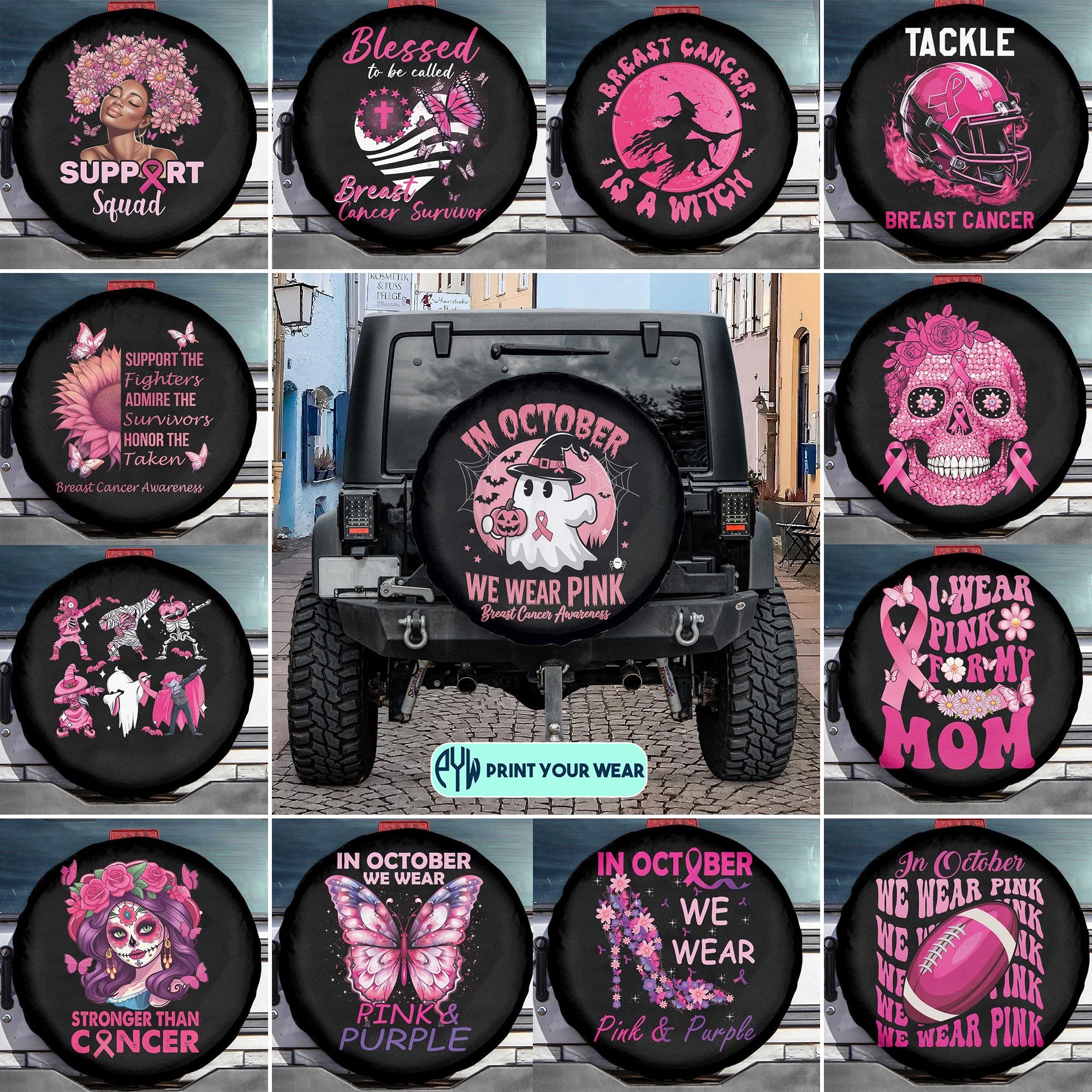 2D Spare Tire Cover