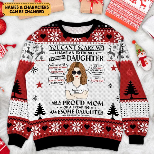 Personalized Knitted Sweatshirt