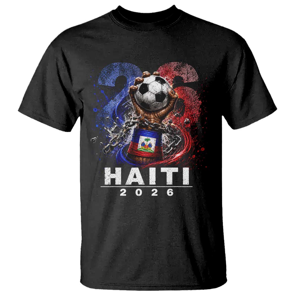 Haiti Football T Shirt