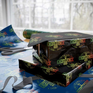 100 Years Of Excellence Black History Month 1926 2026 Wrapping Paper Roll TS11 Black Print Your Wear