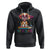 100th Day Of School Cute Dog Puppy Hoodie TS09 Black Printyourwear