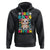 100th Day Of School Hoodie 100 Days You Must Be Kitten Cute Cat TS09 Black Printyourwear