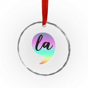 107 Days of Hope Thank You Kamala Crystal Glass Ornament Comma La Kamala Harris TS10 Print Your Wear