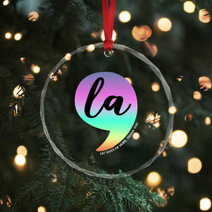 107 Days of Hope Thank You Kamala Crystal Glass Ornament Comma La Kamala Harris TS10 Print Your Wear