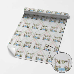 10th Birthday Fishing Wrapping Paper Roll Fisherman Birthday Party Gift