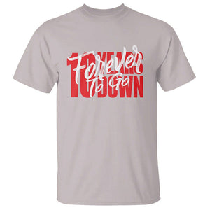 10th Wedding Anniversary T Shirt 10 Years Down Forever To Go Marriage Couple TS09 Ice Gray Printyourwear