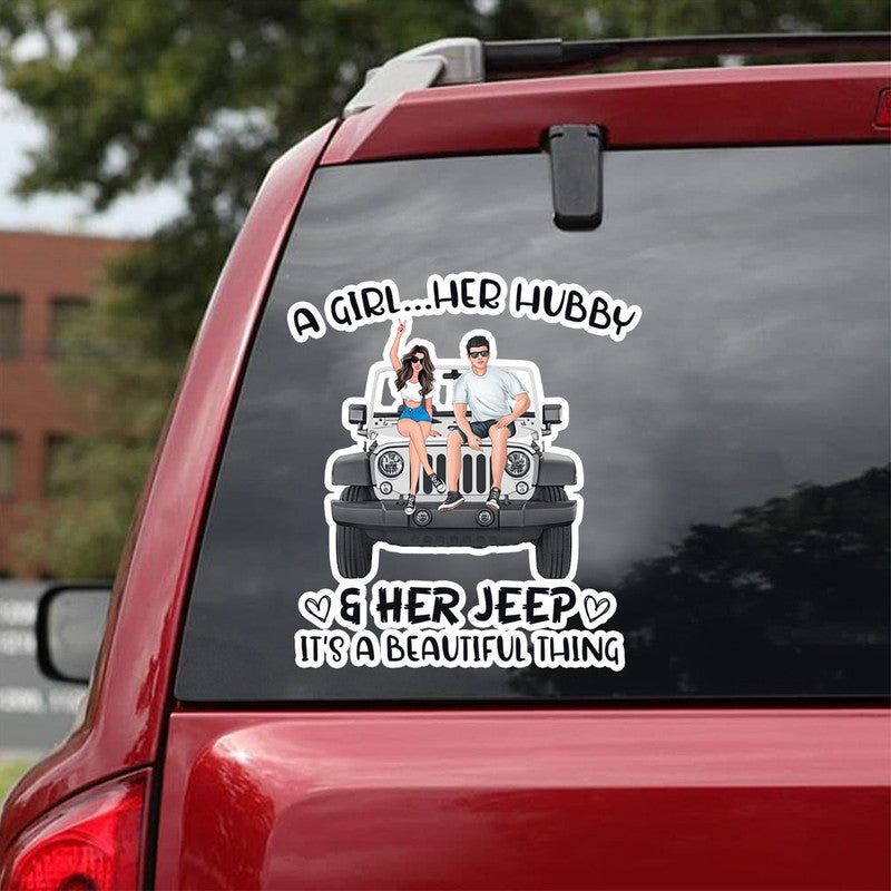 Personalized JP Decal This Is How We Roll JP Couple CTM package 13x13cm Custom - Printyourwear