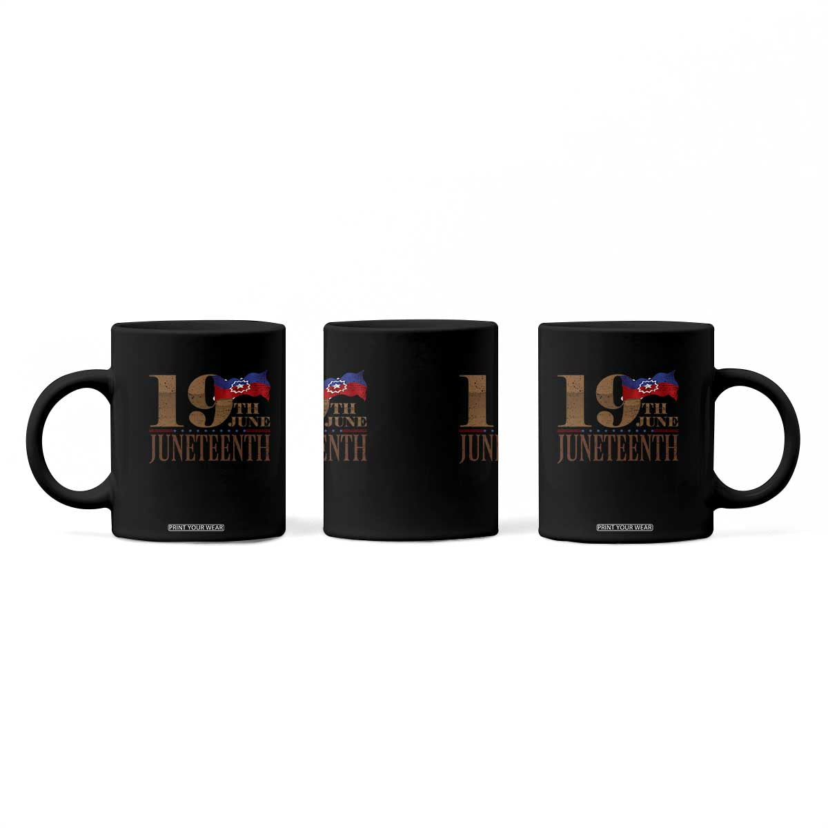 19th June Juneteenth Freedom Day Coffee Mug Juneteenth Flag TS11 Print Your Wear