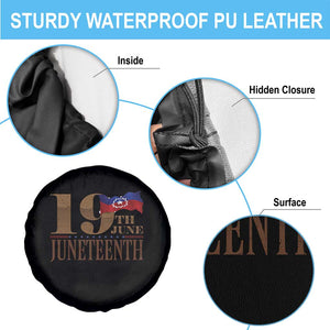 19th June Juneteenth Freedom Day Spare Tire Cover Juneteenth Flag TS11 Print Your Wear