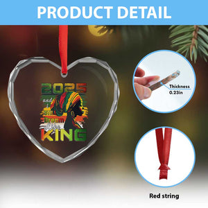 2025 And I Still Dream Like King Heart Crystal Glass Ornament Martin Luther King Day TS11 Print Your Wear
