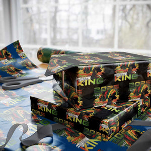 2025 And I Still Dream Like King Wrapping Paper Roll Martin Luther King Day TS11 Black Print Your Wear