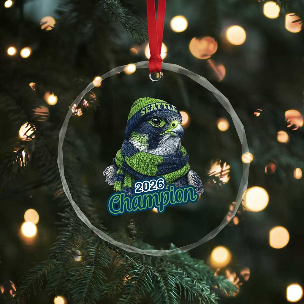 2026 Champion Pride Crystal Glass Ornament Gift For Northwest Sports Fans TS12 Print Your Wear