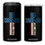 267th Pope Leo XIV 4 in 1 Can Cooler Tumbler Nos Multi In Illo Uno Unum American Cross TS02 One Size: 16 oz Black Print Your Wear