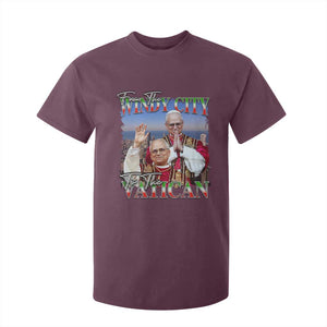 267th Pope Leo XIV T Shirt For Kid From The Windy City To The Vatican US Chicago Pride TS02 Maroon Print Your Wear