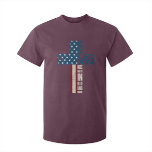 267th Pope Leo XIV T Shirt For Kid Nos Multi In Illo Uno Unum American Cross TS02 Maroon Print Your Wear