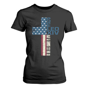 267th Pope Leo XIV T Shirt For Women Nos Multi In Illo Uno Unum American Cross TS02 Black Print Your Wear