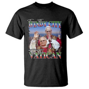 267th Pope Leo XIV T Shirt From The Windy City To The Vatican US Chicago Pride TS02 Black Print Your Wear