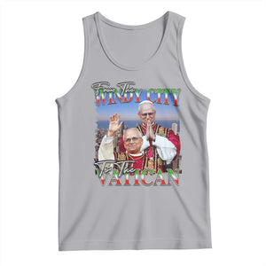 267th Pope Leo XIV Tank Top From The Windy City To The Vatican US Chicago Pride TS02 Athletic Heather Print Your Wear