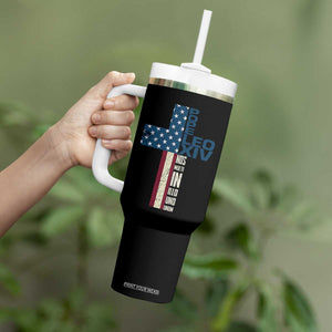 267th Pope Leo XIV Tumbler With Handle Nos Multi In Illo Uno Unum American Cross TS02 Print Your Wear