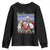 267th Pope Leo XIV Youth Sweatshirt From The Windy City To The Vatican US Chicago Pride TS02 Black Print Your Wear