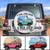 Custom JP Tire Cover With Camera Hole, JP Girl And Her Dogs Its A Beautiful Thing Spare Tire Cover CTM Custom - Printyourwear