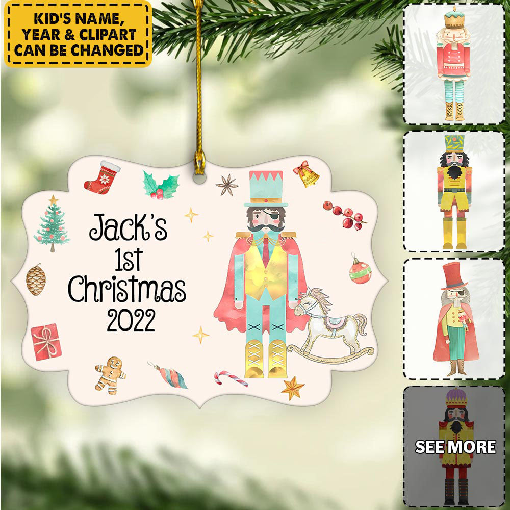 Personalized JP Christmas Ornaments First 2022 New Baby Boy First CTM Ornament Custom - Printyourwear