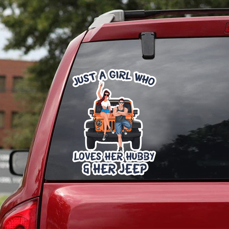 Personalized JP Decal Husband and Wife JPing Partners For Life CTM package 13x13cm Custom - Printyourwear