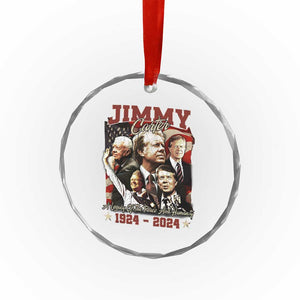 39th President Jimmy Carter Crystal Glass Ornament A Legacy Of Peace And Humanity USA Legacy TS02 Print Your Wear