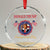 47th President Donald Trump Inauguration Day 2025 Memorabilia Crystal Glass Ornament - Print Your Wear