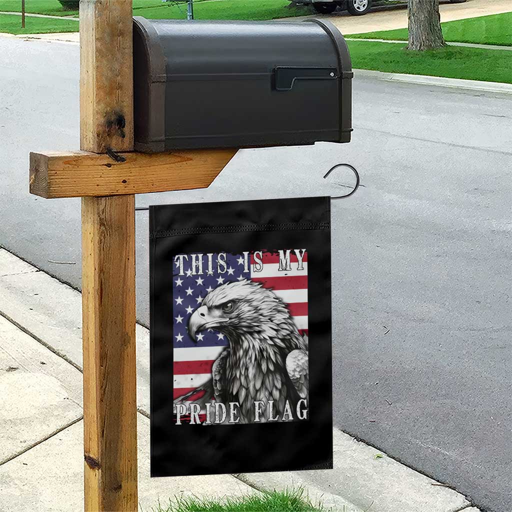 4th Of July Garden Flag This Is My Pride Flag White Bald Eagle USA American Flag TS11 Print Your Wear