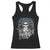 4th Of July Liberty Or Death Racerback Tank Top Statue Of Liberty Skull American Flag TS11 Black Print Your Wear