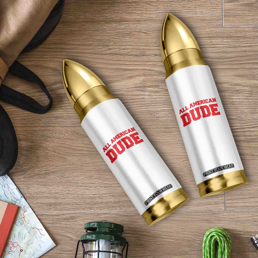 4th of July All American Dude Bullet Tumbler TS10 Print Your Wear