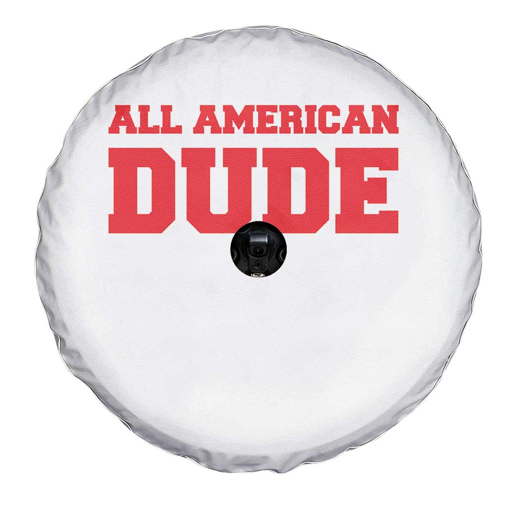 4th of July All American Dude Spare Tire Cover TS10 Print Your Wear