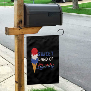 4th of July Garden Flag Sweet Land of Liberty American Patriotic TS02 Print Your Wear