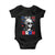 4th of July George Washington Bruh Baby Onesie TS10 Black Print Your Wear
