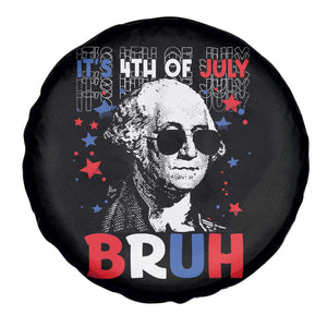 4th of July George Washington Bruh Spare Tire Cover TS10 Print Your Wear