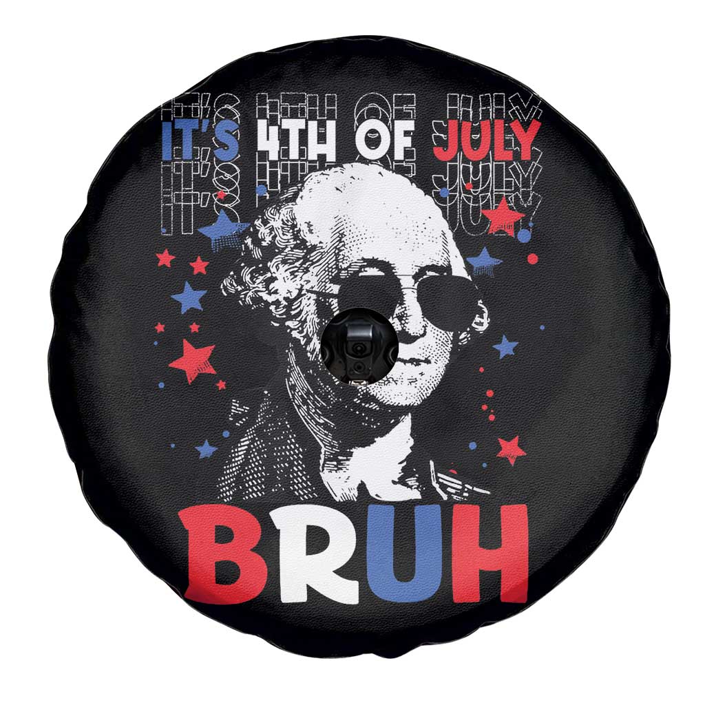 4th of July George Washington Bruh Spare Tire Cover TS10 Print Your Wear